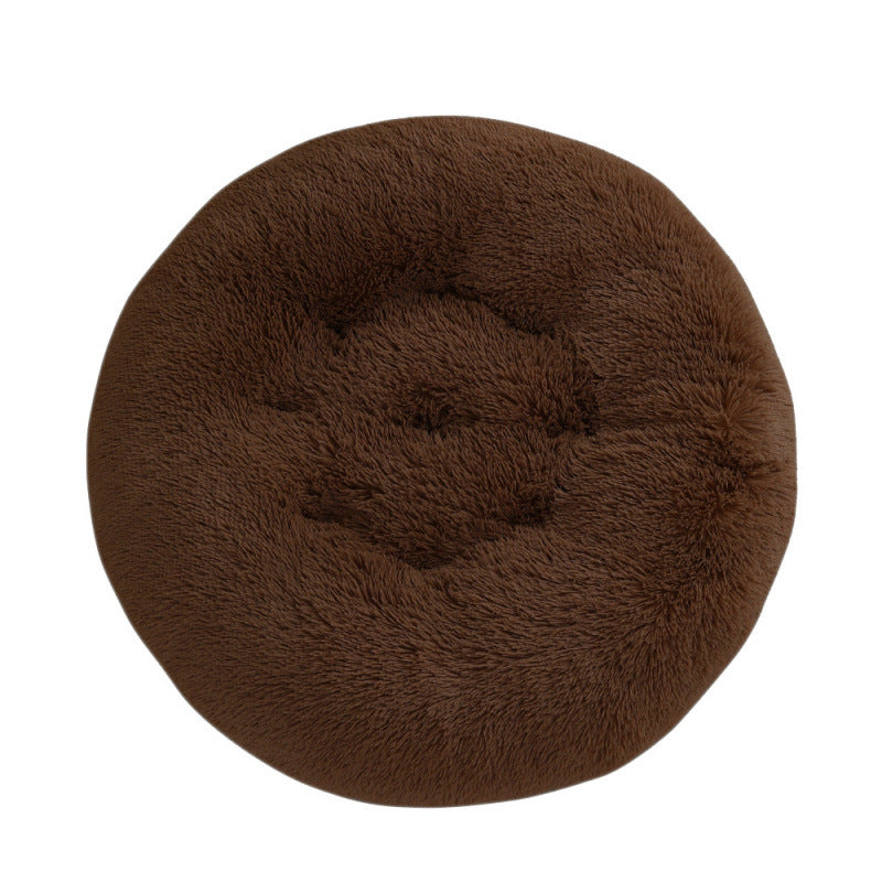 Round Pet Plush Bed