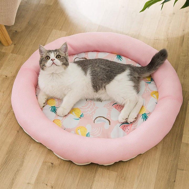 Pet Round Breathable Cooling Bed