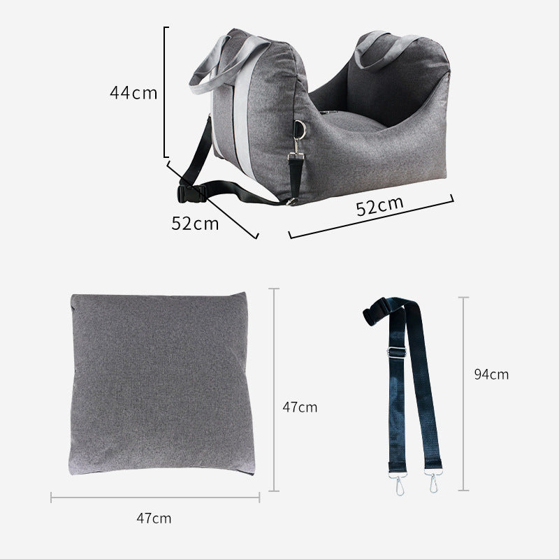 Washable Portable Car Seat Pet Carrier