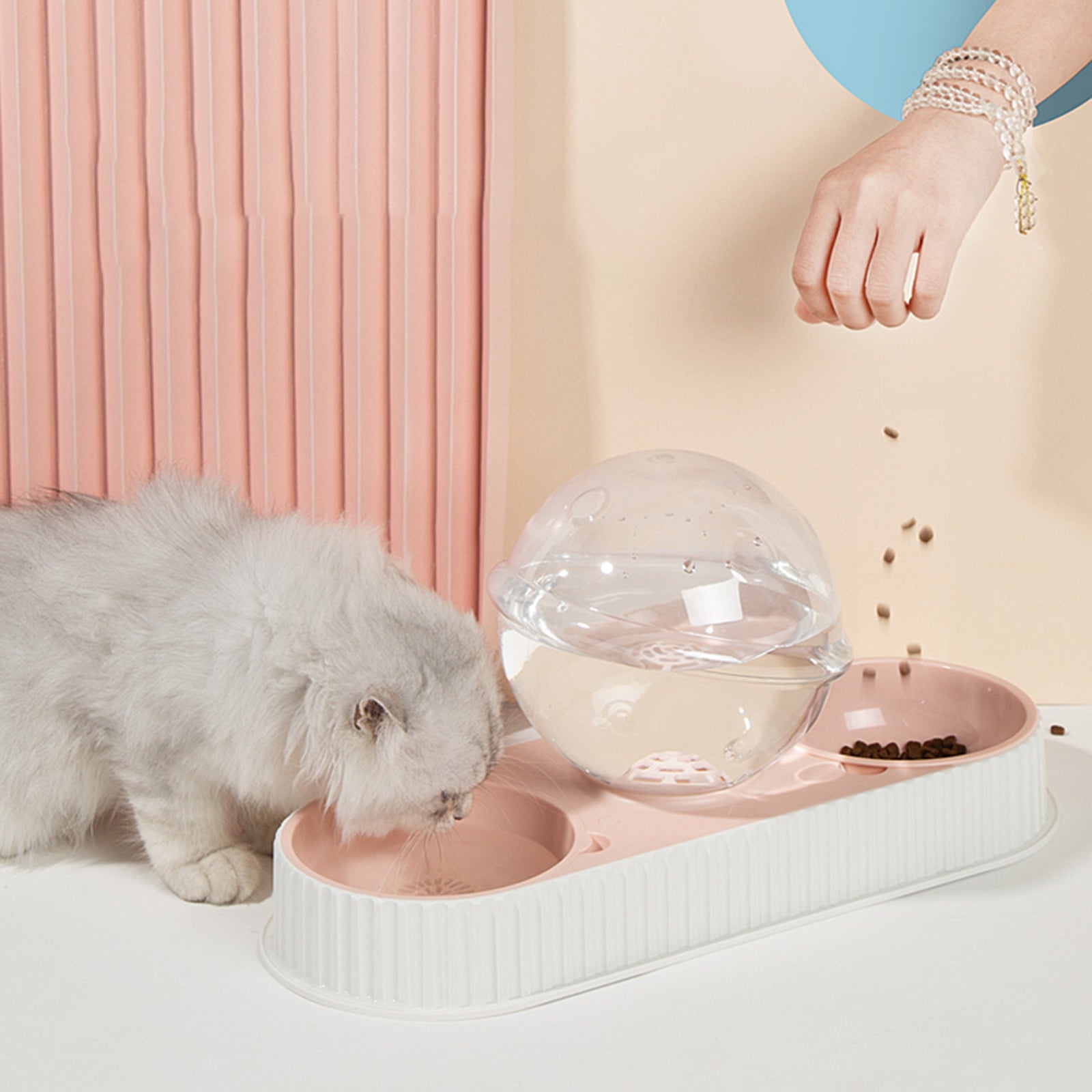 Plastic Pet Feeding Automatic Drinkers