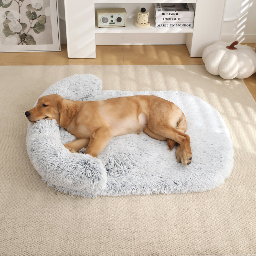 Plush Pet Warm Cushion Bed