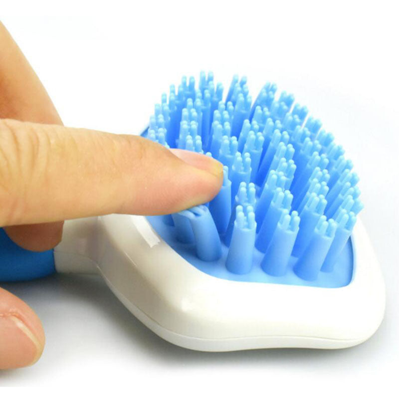 Blue Light High Quality Silicone Pet Brush