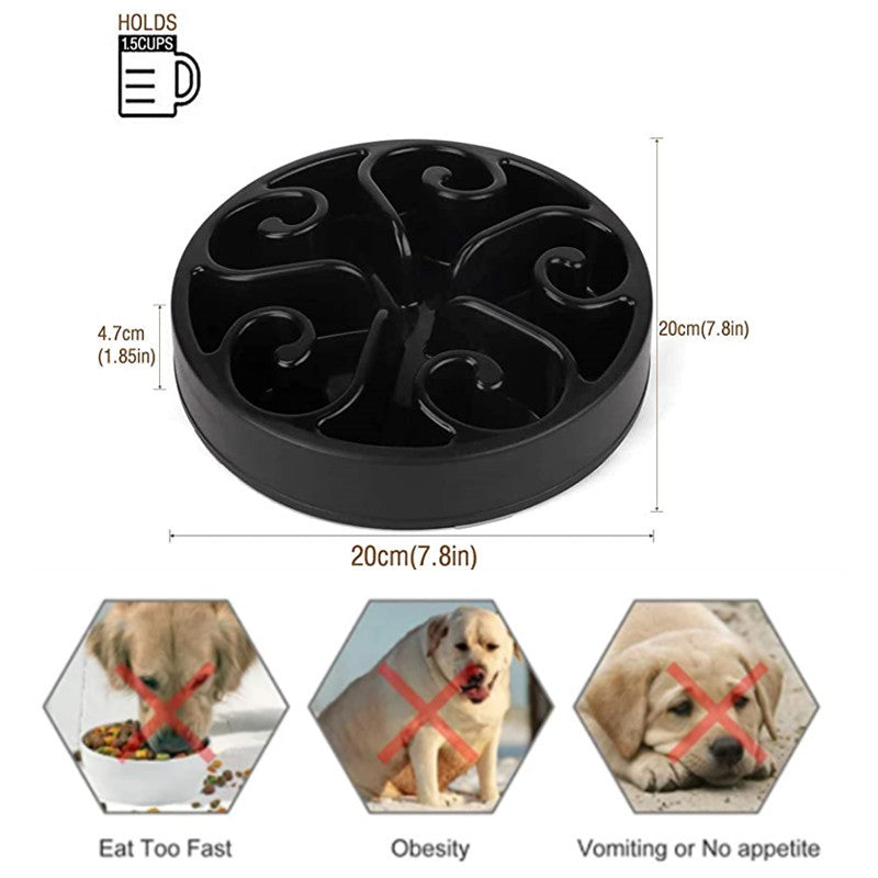 Pet Dog Slow Feeding Bowl