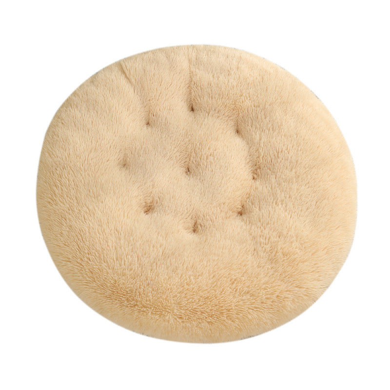 Round Pet Plush Bed
