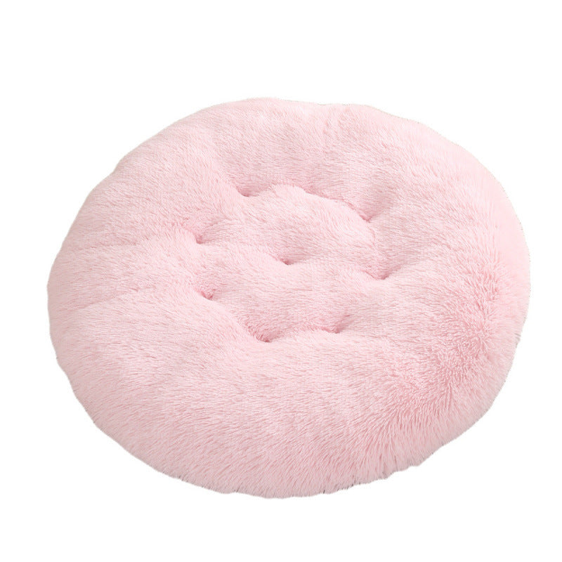 Round Pet Plush Bed