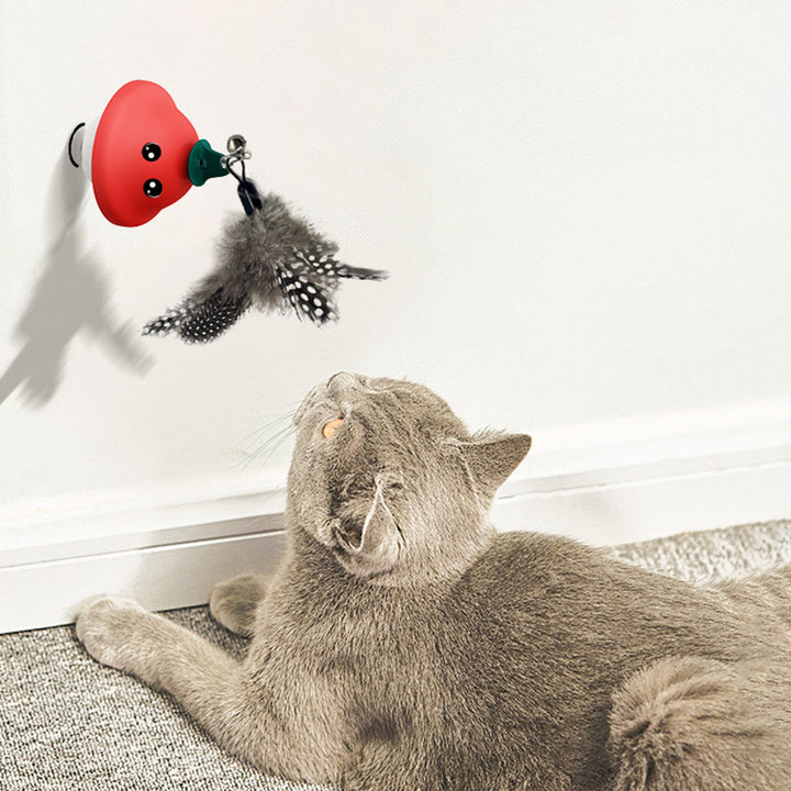 Cat Wand Suction Cup Pet Movement Toy