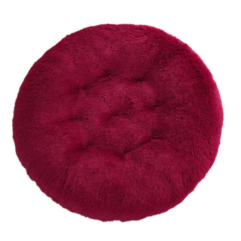 Round Pet Plush Bed