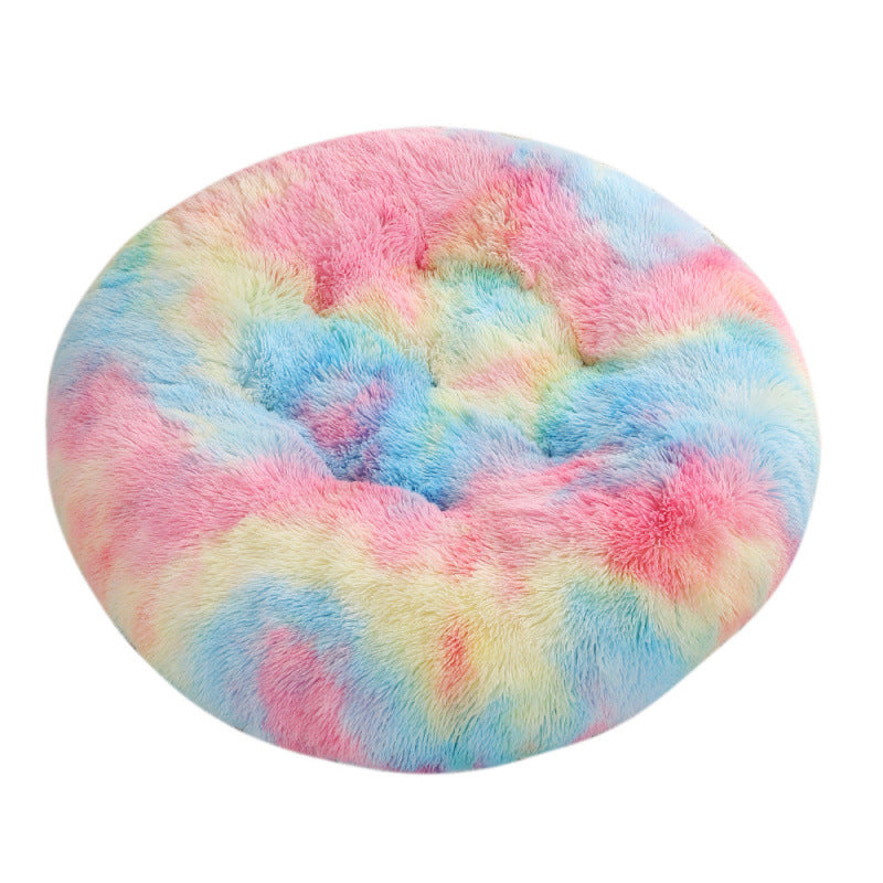 Round Pet Plush Bed