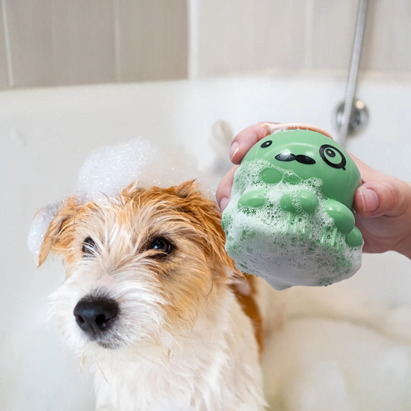 Pet Bath Brush Massage Comb