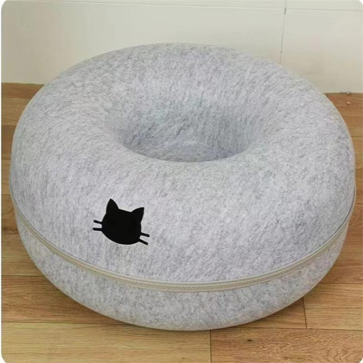 Pet Comfortable Round Tunnel Bed