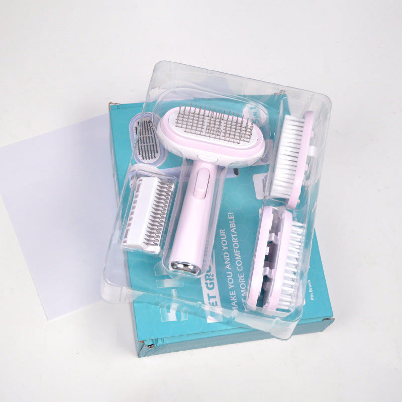 Hair Removal Steel Needle Comb Bath Brush