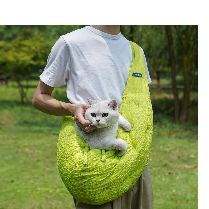 Pet Portable Shoulder Diagonal Warm Carrier