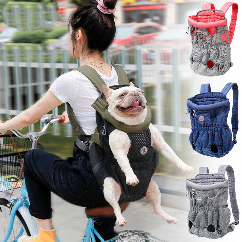 Pet Outdoor Travel Mesh Breathable Carrier