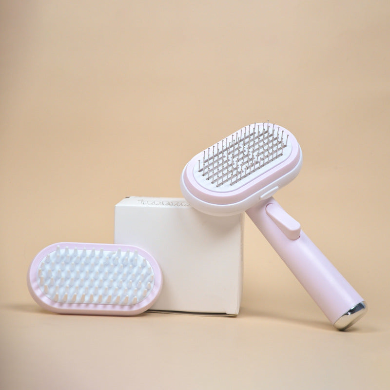 Hair Removal Steel Needle Comb Bath Brush