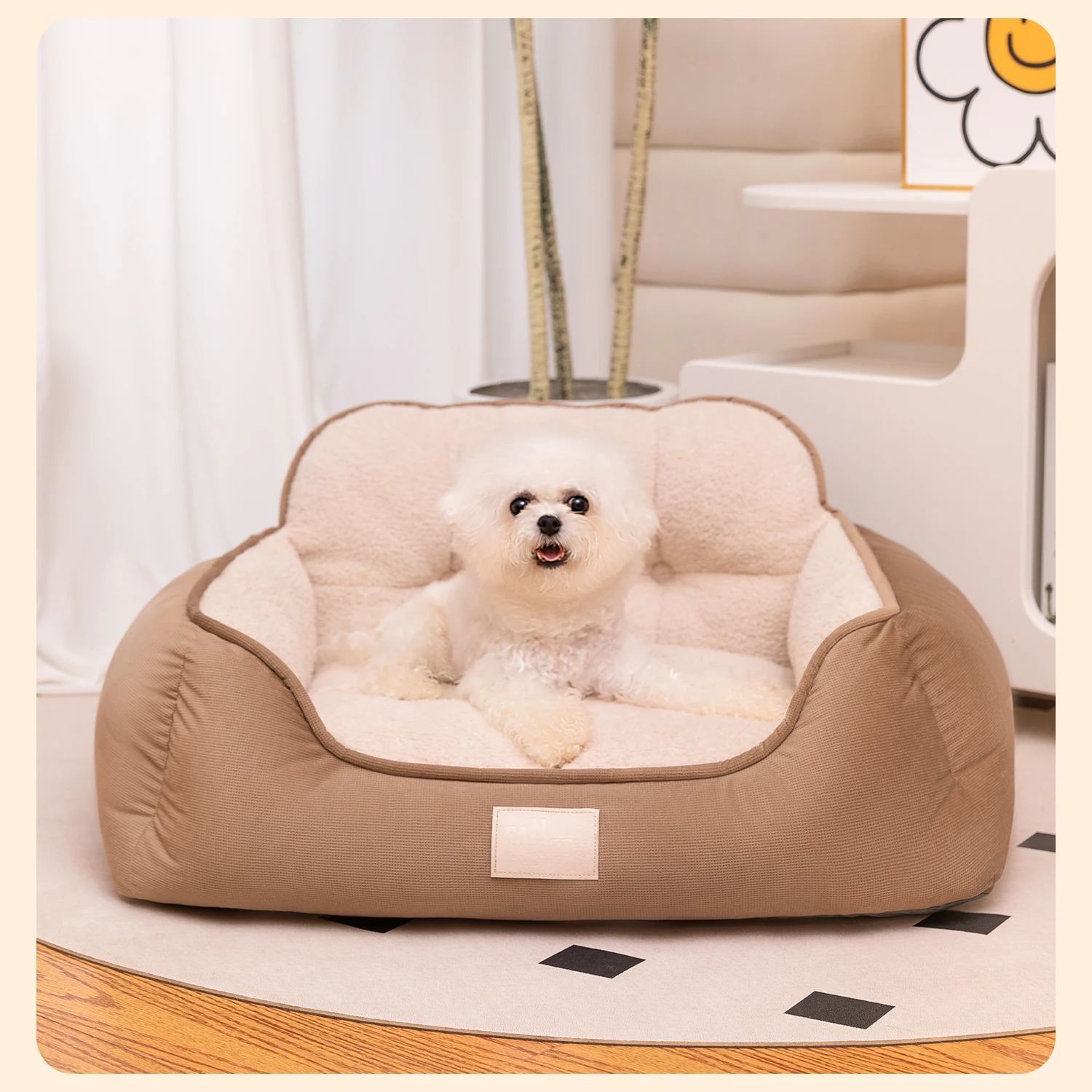 Cozy Plush Pet Warm Bed