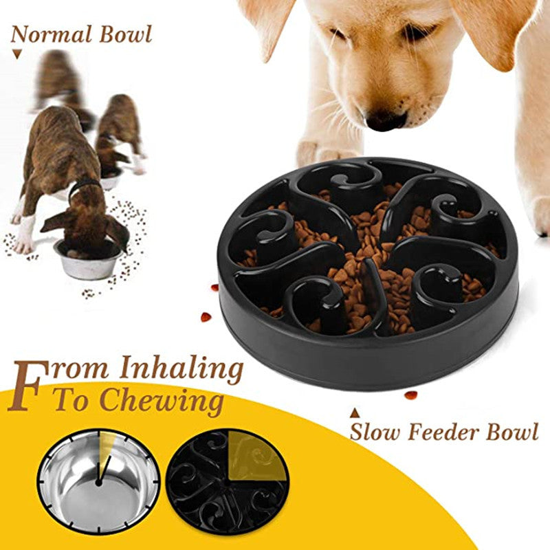 Pet Dog Slow Feeding Bowl