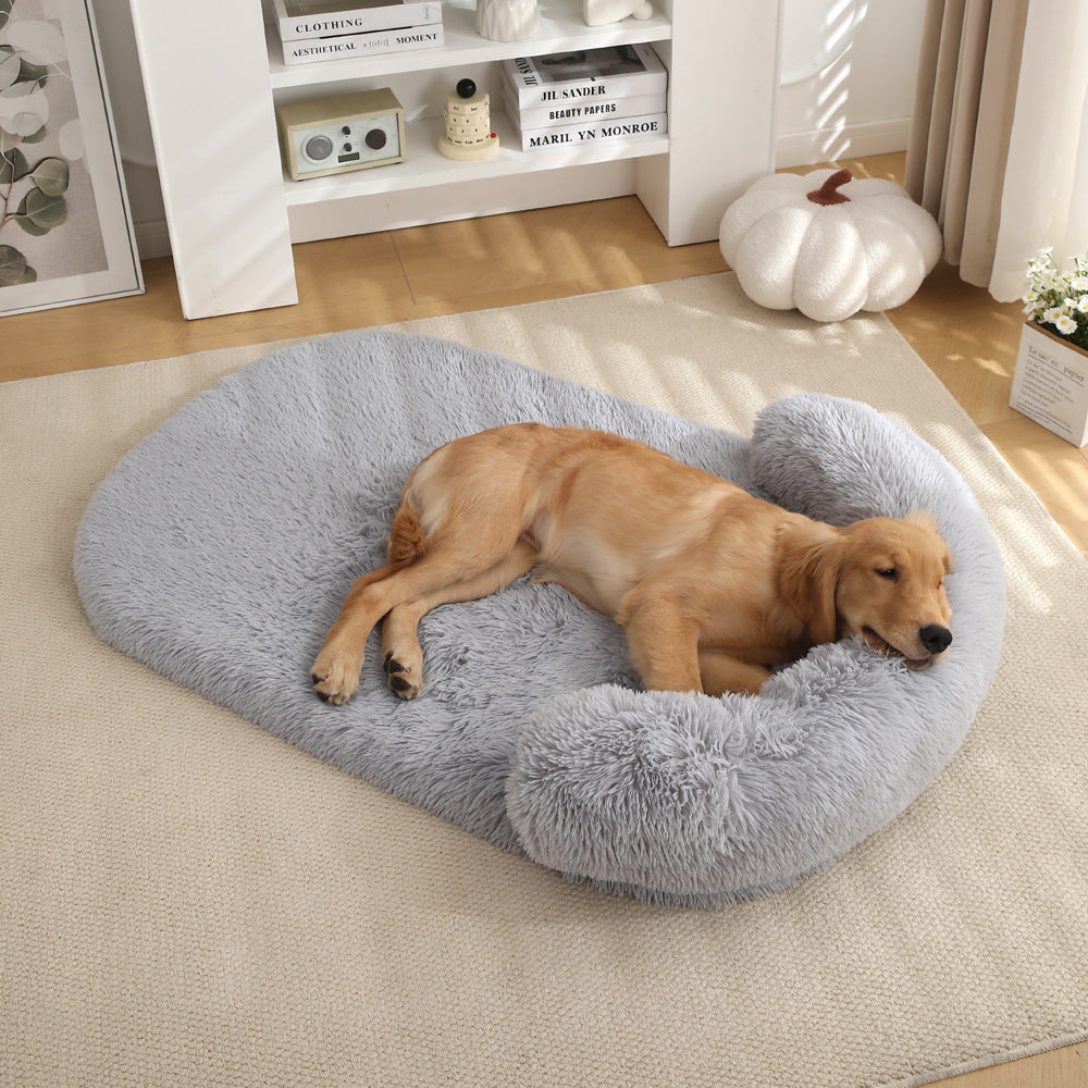 Plush Pet Warm Cushion Bed