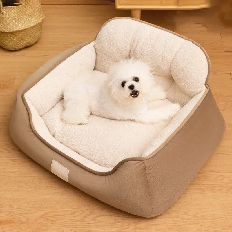 Cozy Plush Pet Warm Bed