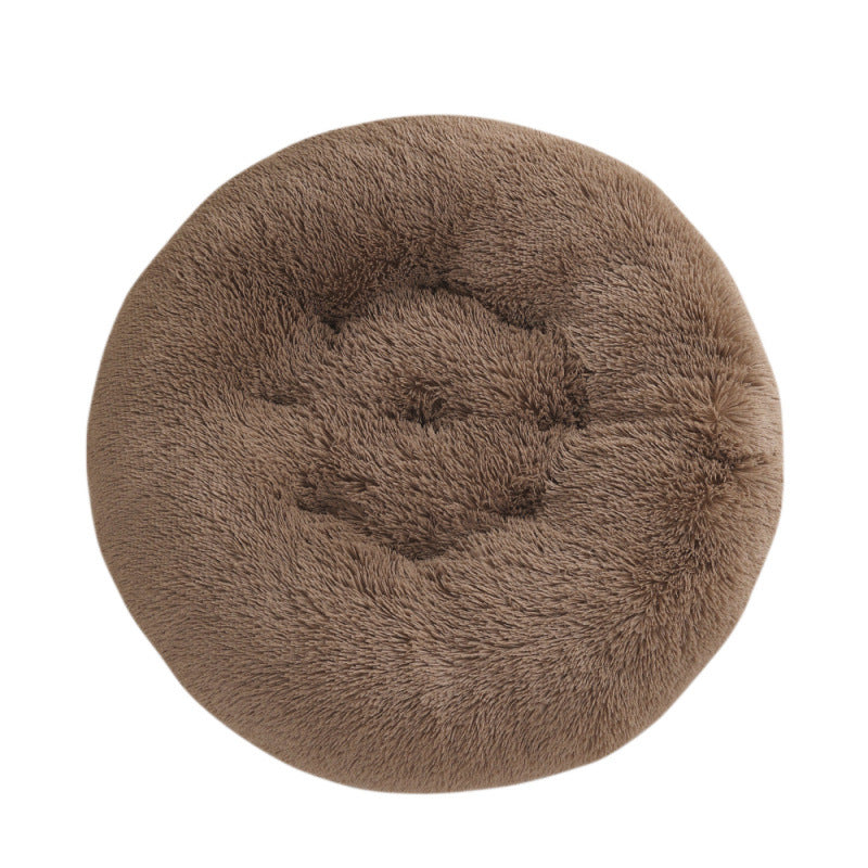 Round Pet Plush Bed