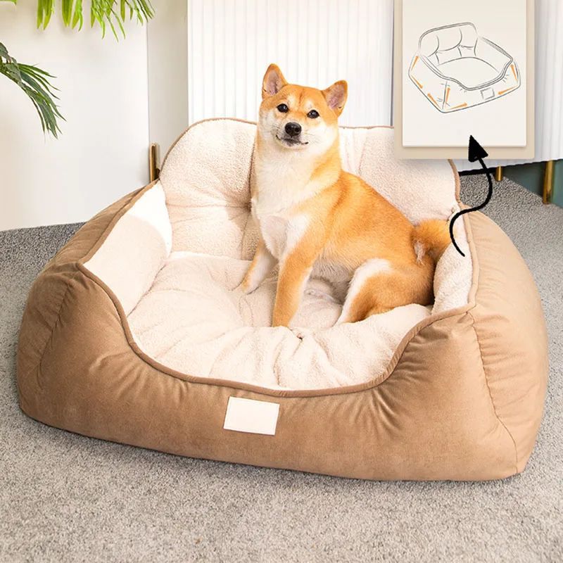 Cozy Plush Pet Warm Bed