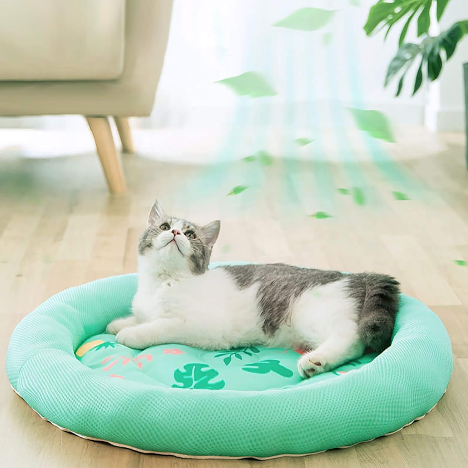 Pet Round Breathable Cooling Bed