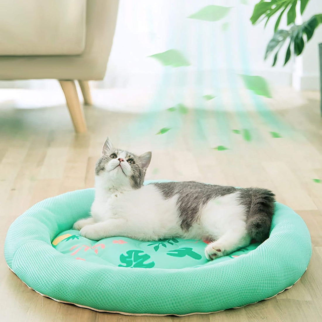Pet Round Breathable Cooling Bed