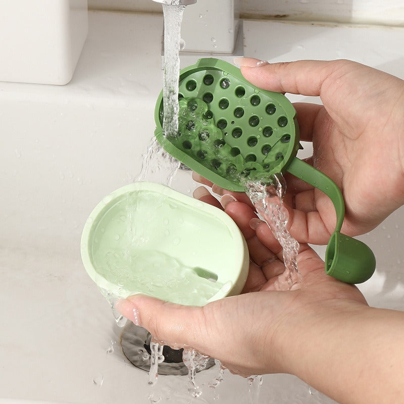 Creative Soft Gel Bath Shampoo Brush