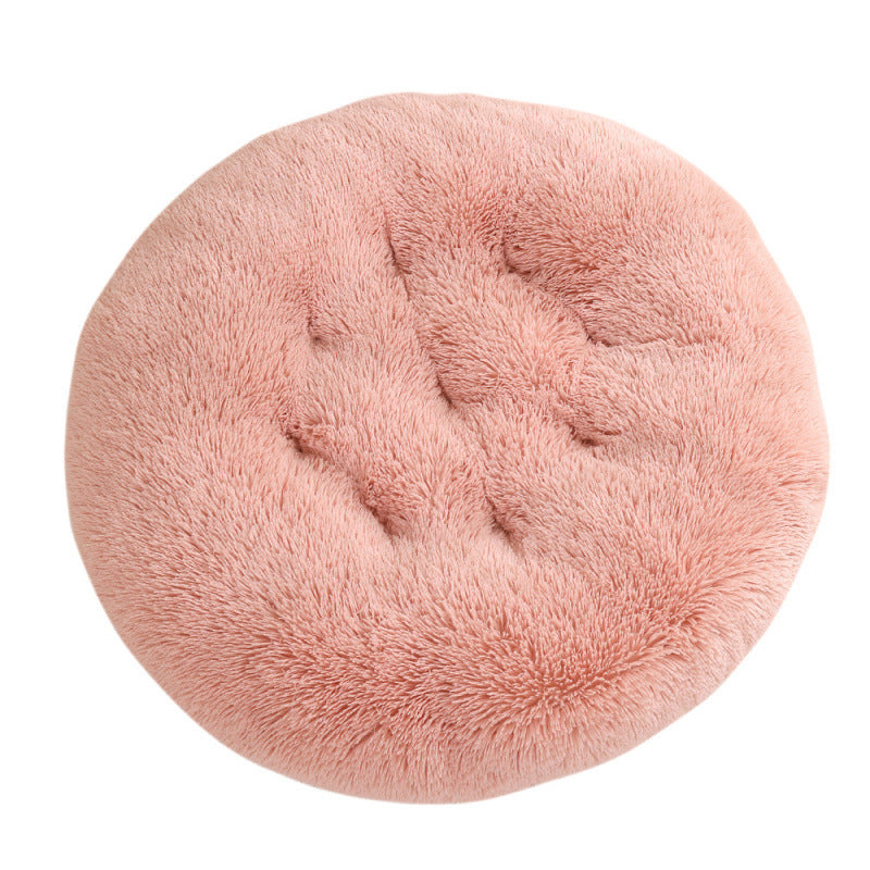 Round Pet Plush Bed
