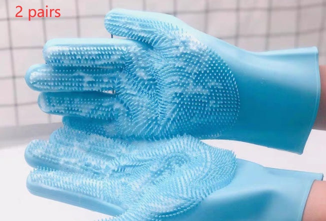 Silicone Dog Bath Grooming Hair Comb