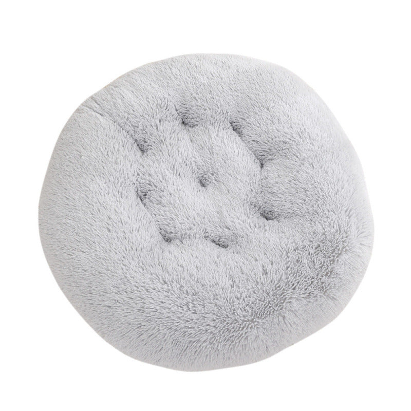 Round Pet Plush Bed