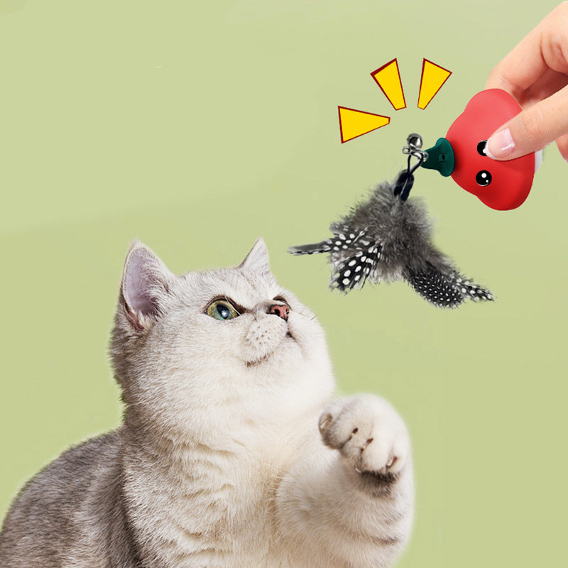 Cat Wand Suction Cup Pet Movement Toy