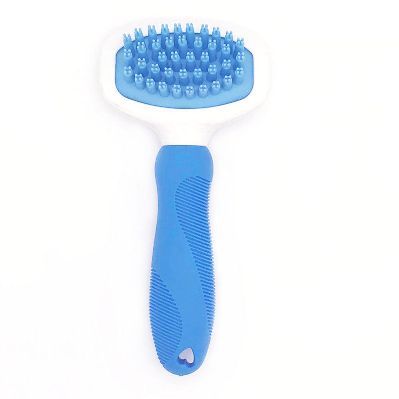 Blue Light High Quality Silicone Pet Brush