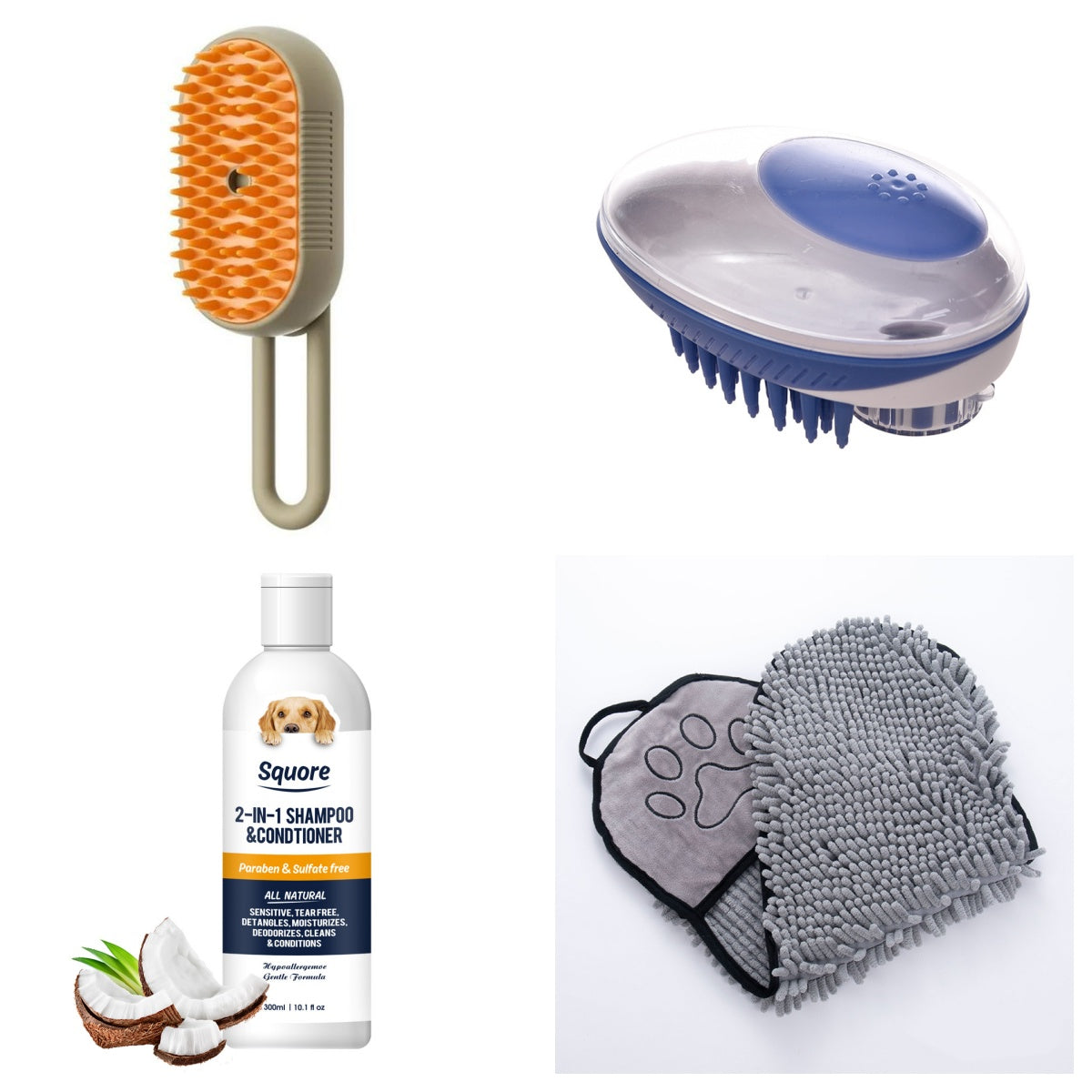 3 In 1 Electric Spray Pet Hair Removal Comb