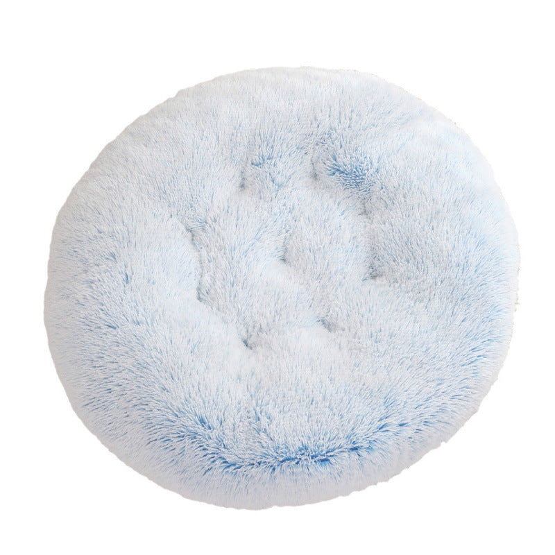 Round Pet Plush Bed