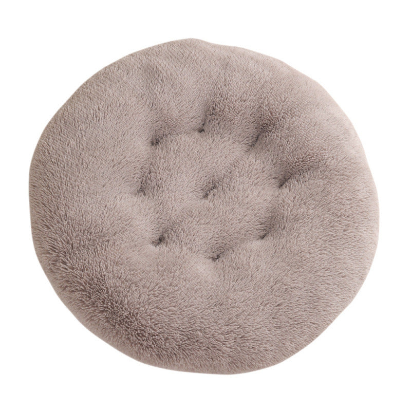 Round Pet Plush Bed