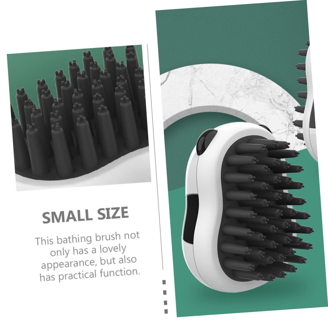 Pet Hair Grooming Cleaning Bath Brush