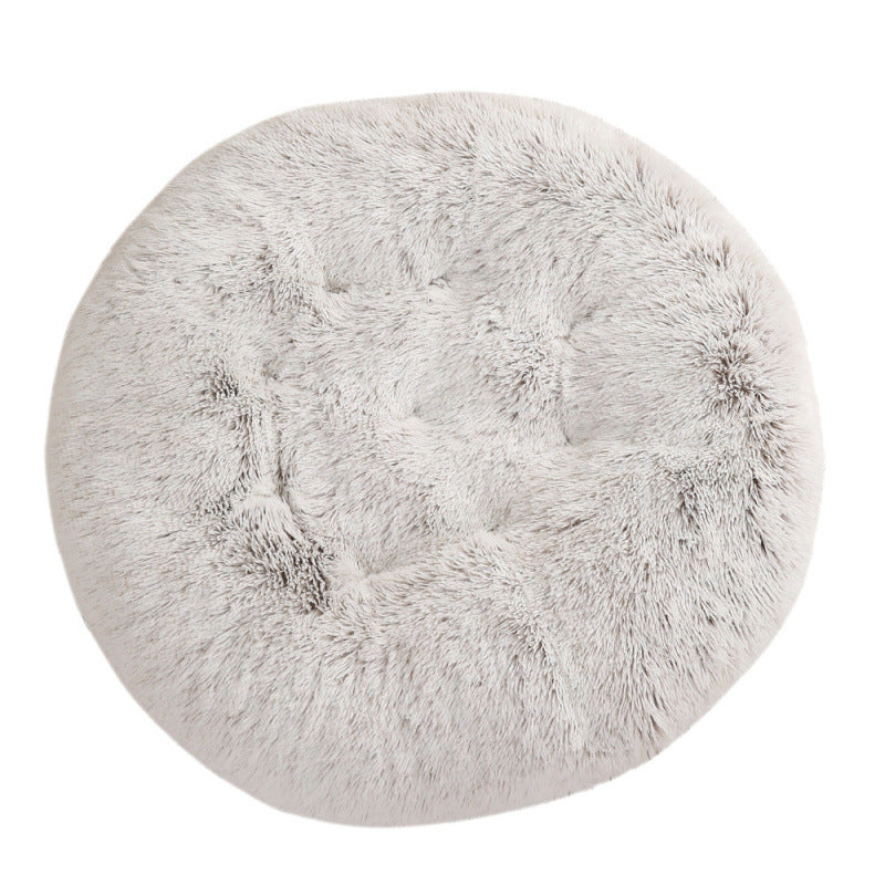 Round Pet Plush Bed